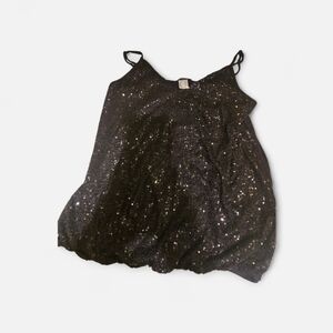VENUS Black Sequin Top